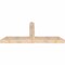 Ekena Millwork Portland Smooth Timber Gable Bracket, Douglas Fir, 72"W x 30"H x 5 1/2"D x 5 1/2"F, 10/12 Pitch GBW072X30X0606POR00SDF - alternate 2